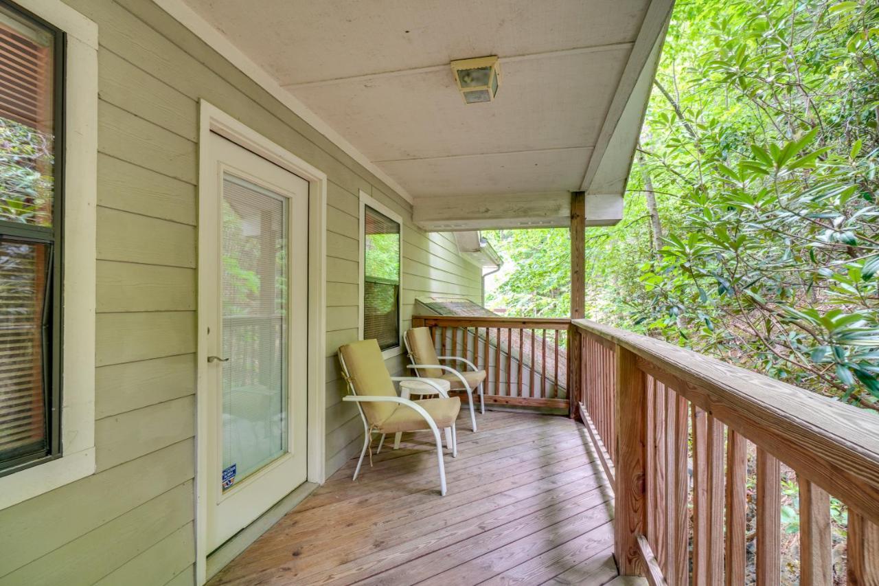 Gatlinburg Vacation Rental Balcony With Hot Tub! エクステリア 写真