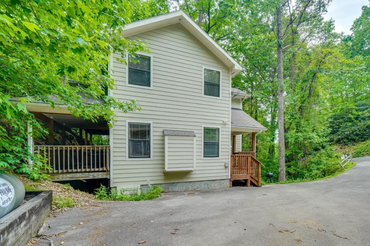 Gatlinburg Vacation Rental Balcony With Hot Tub! エクステリア 写真